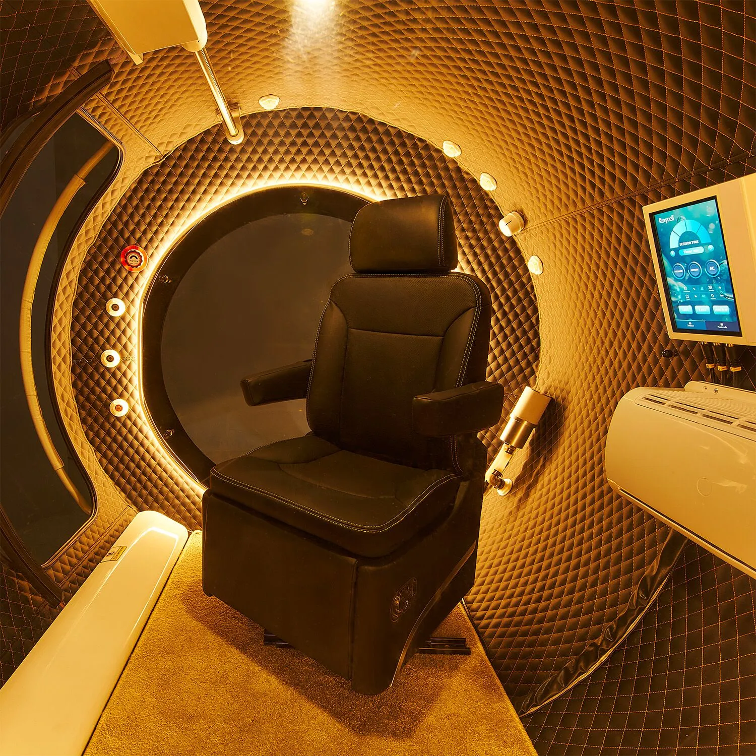 Aurora — leather cabin interior